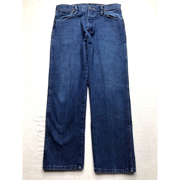 WRANGLER Jeans Men 34/30 (33x29 actual) 13MWZPW Cowboy Cut Relax Fit USA Made - Picture 1 of 16